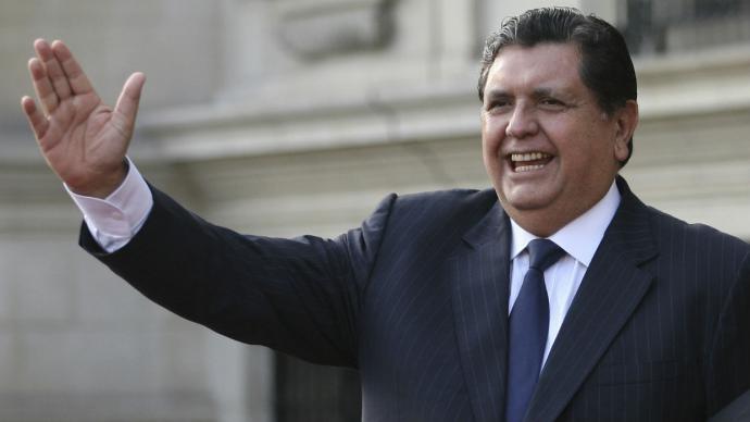 Alan García, expresidente de Perú en una imagen de archivo