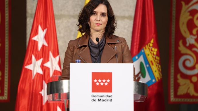 La presidenta de la Comunidad de Madrid. Isabel Díaz Ayuso