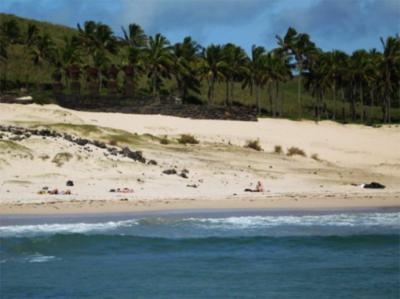 La Bahía donde llegó el Ariki Motongi Hotumatu’a