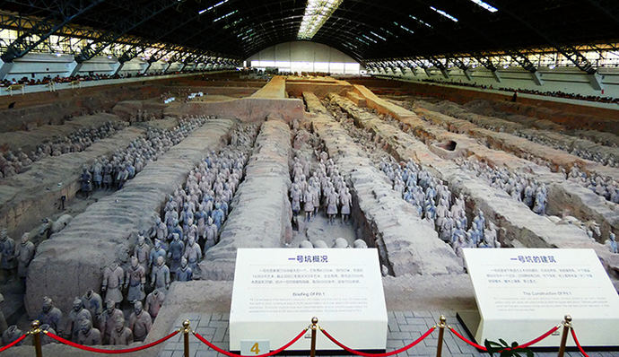 Xi'an. Los guerreros de terracota