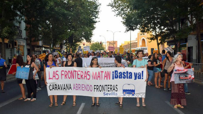 Recorrer España para exigir derechos humanos en la Frontera Sur de Europa