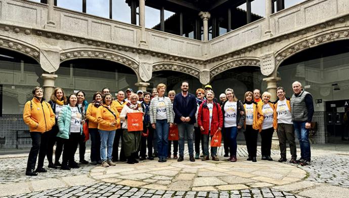 Doce peregrinos húngaros del Camino de Santiago viajan hasta Ávila para conocer la provincia