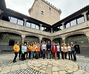 Doce peregrinos húngaros del Camino de Santiago viajan hasta Ávila para conocer la provincia
