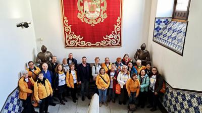 Doce peregrinos húngaros del Camino de Santiago viajan hasta Ávila para conocer la provincia