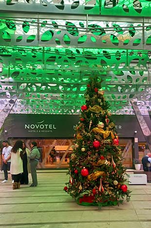 Una Navidad 2025 saludable y con sabor en el Novotel Madrid Center