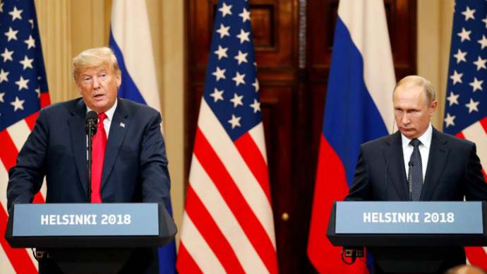 Después de su encuentro en Helsinski Trump invita a Putin a Washington