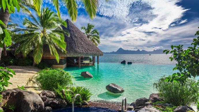 Tahiti, es la mayor de las islas de la Polinesia francesa (imagen de referencia)