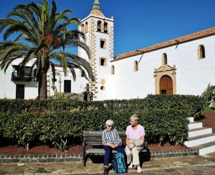 Iglesia de Santa María de Betancuria en Fuerteventura 