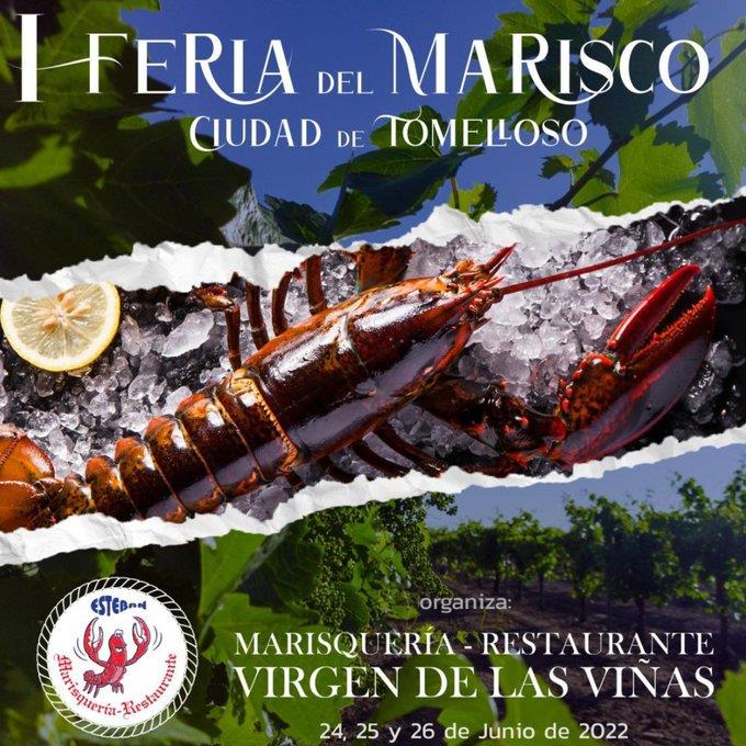 Presentada la I Feria del Marisco de Tomelloso de la mano de Restaurante-Marisquería Virgen de las Viñas
