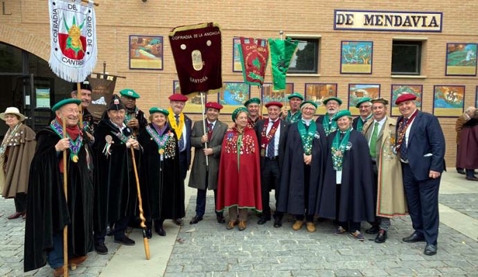 Mendavia acogió el Gran Capítulo del Espárrago de Navarra