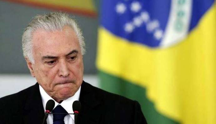 Michel Temer está salpicado por nuevos hechos de corrupción tras la difusión de un audio.