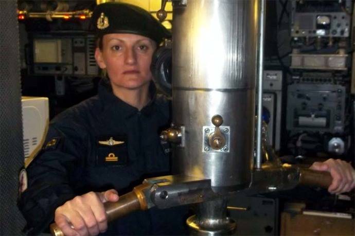 Eliana Krawczyk, la única mujer submarinista argentina y la única a bordo del ARA San Juan, desaparecido hace cinco días. 