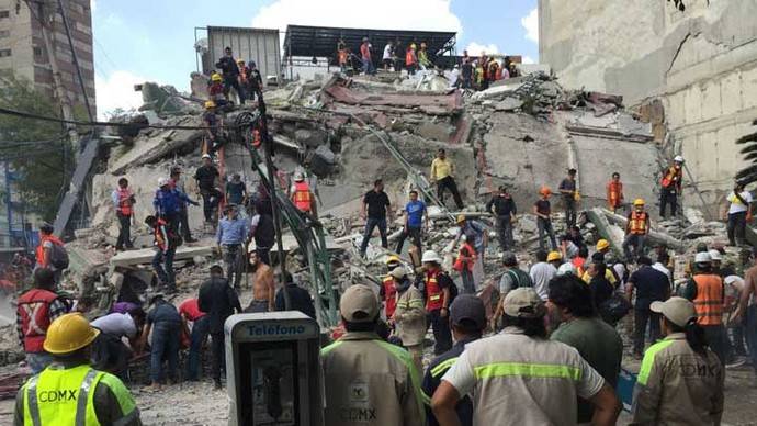 México se estremece por fuerte sismo de magnitud 7,1