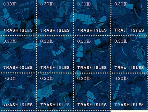 Buscan que ONU reconozca “isla de plástico” como país