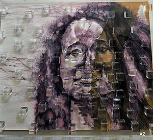 Mila Ruiz y María Jesús Aragoneses, artistas visuales, exponen 'El uno-todo-solo', en la galería de arte Ra del Rey