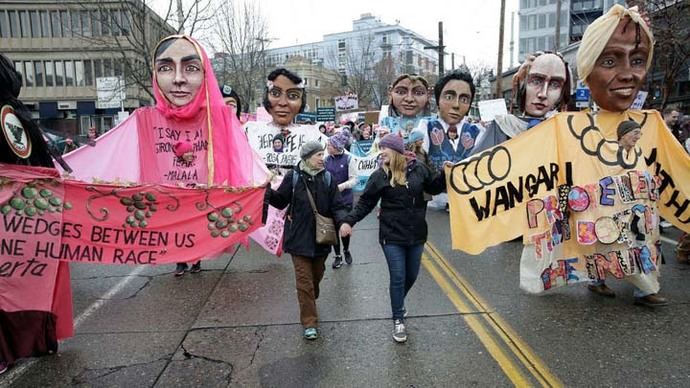 Mujeres toman las calles de las principales ciudades del mundo contra Trump