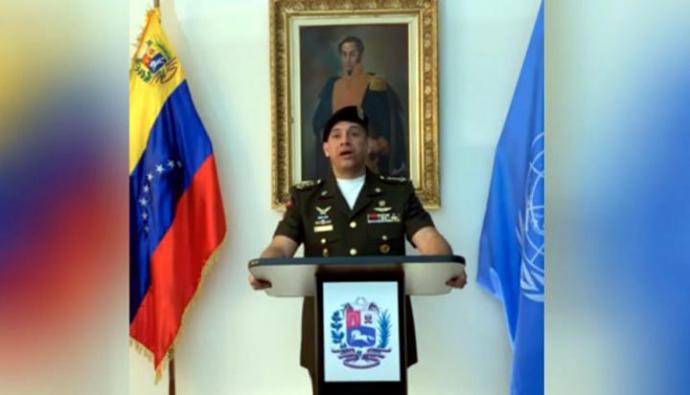 Chirinos Dorante es el cuarto alto mando, sin manejo de tropa, que se rebela contra Maduro en menos de un mes. (Foto: Captura video)