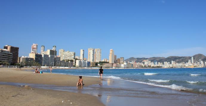 Benidorm ha sido uno de los destinos más demandados.