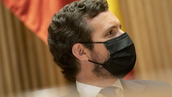 El presidente del Partido Popular, Pablo Casado. PP