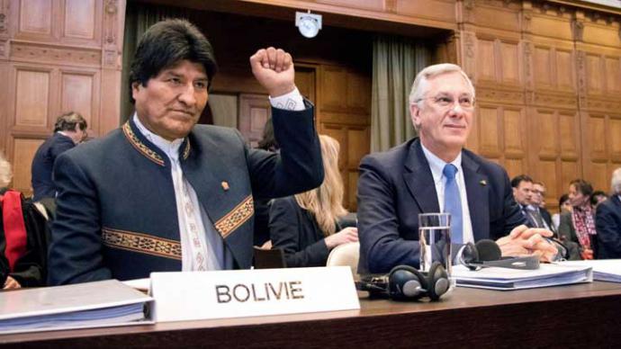Bolivia denuncia intento de Chile de 'repudiar' obligación de negociar salida al mar en La Haya