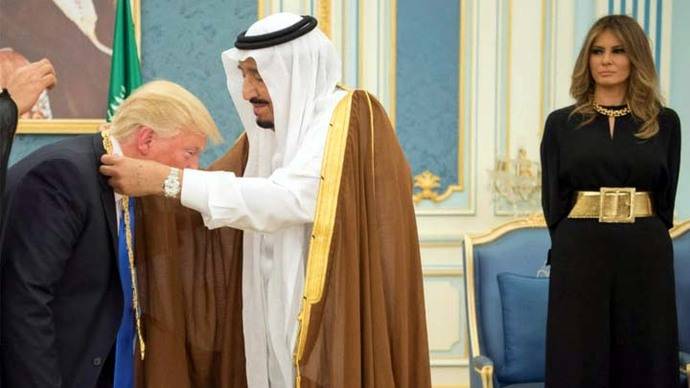Estados Unidos y Arabia Saudí firman acuerdo militar por 110.000 millones dólares