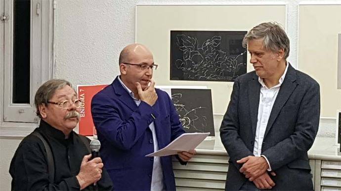 Alberto Corazón expone una carpeta de litografías en el Taller del Prado
 