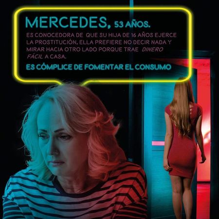 Cartel de la campaña contra la prostitución y trata sexual Ayuntamiento de Burgos