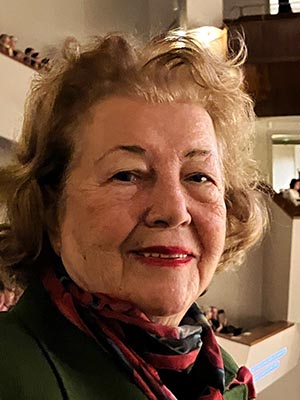 La presidenta de honor de la Orquesta Filarmonía, Mayte Spínola