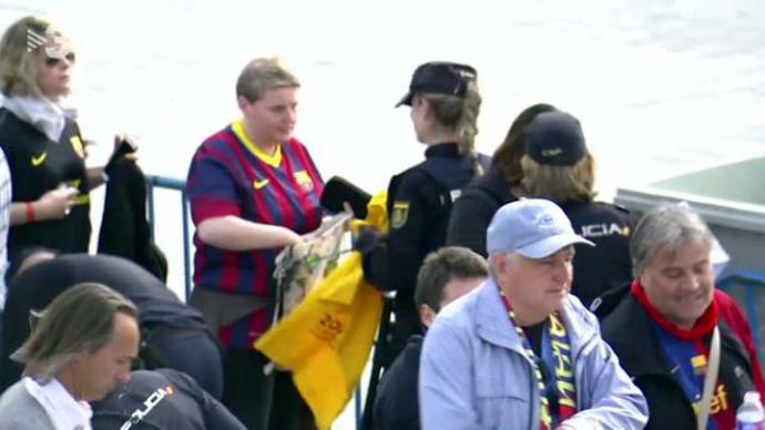 Interior asegura que se requisaron camisetas amarillas y banderas para evitar 'violencia' durante la final de Copa
