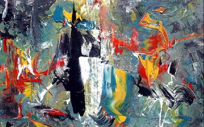Miguel Lisbona, Pintura Abstracta (2012 – 2017) entre la textura y la atmósfera lírica