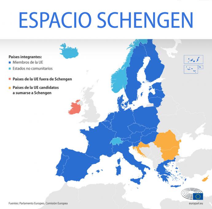 Europa no cerrará la zona Schengen por la nueva variante del virus