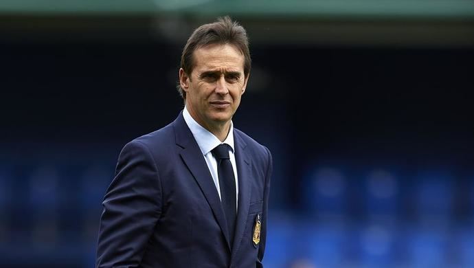 Julen Lopetegui, entrenador del R.M.