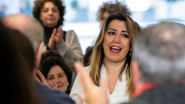 Susana Díaz alerta a Ferraz de 'la división en la izquierda' y pide 'un PSOE unido dentro y fuera de Andalucía'