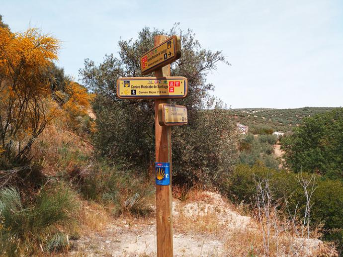 La Diputación modernizará la ruta del Camino Mozárabe de Santiago que transcurre por la provincia