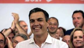 Pedro Sánchez gana las primarias del Partido Socialista