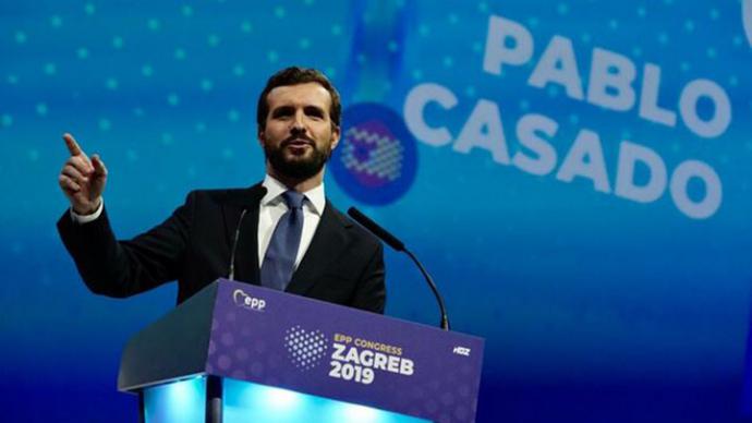 Casado teme que los miembros del PP que piden entenderse con el PSOE allanen el pacto de izquierdas