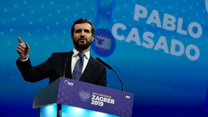 Casado teme que los miembros del PP que piden entenderse con el PSOE allanen el pacto de izquierdas