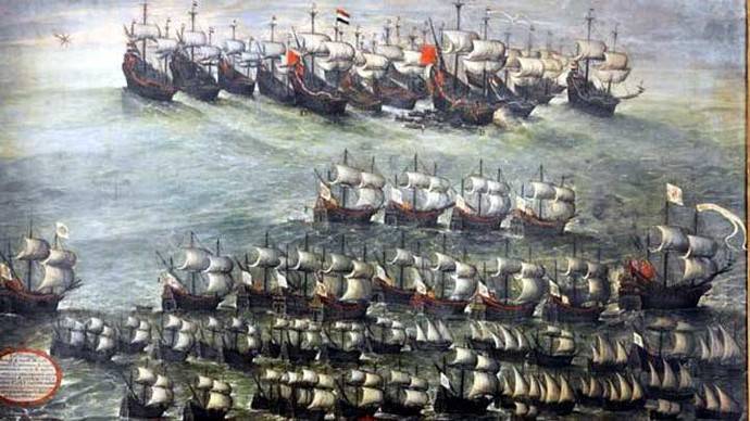 El Museo Naval de Madrid expone la victoria del almirante español Oquendo sobre una flota holandesa en Pernambuco