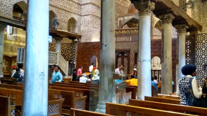 La iglesia copta de San Sergio, refugio de la Sagrada Familia durante su  exilio en Egipto | Euro Mundo Global