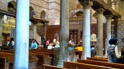 La iglesia copta de San Sergio, refugio de la Sagrada Familia durante su exilio en Egipto