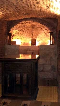 La iglesia copta de San Sergio, refugio de la Sagrada Familia durante su exilio en Egipto