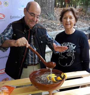 Fiesta “Do Pulpo” en O Carballiño (Galicia)