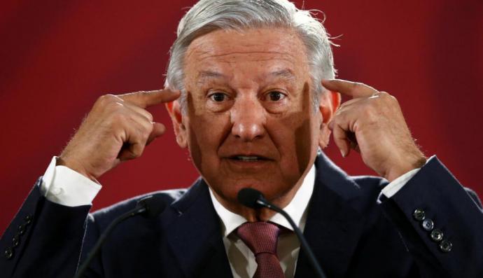 El presidente de México, Andrés Manuel López Obrador (AMLO), 