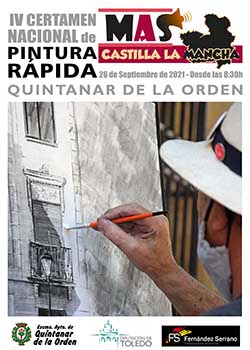 IV Certamen de Pintura Rápida Máscastillalamancha Quintanar de la Orden (Toledo)