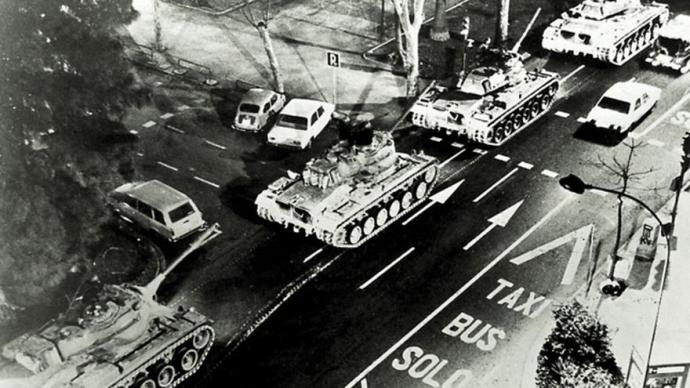 Los tanques del 23F en València: 40 años después siguen las incógnitas sobre la trama golpista