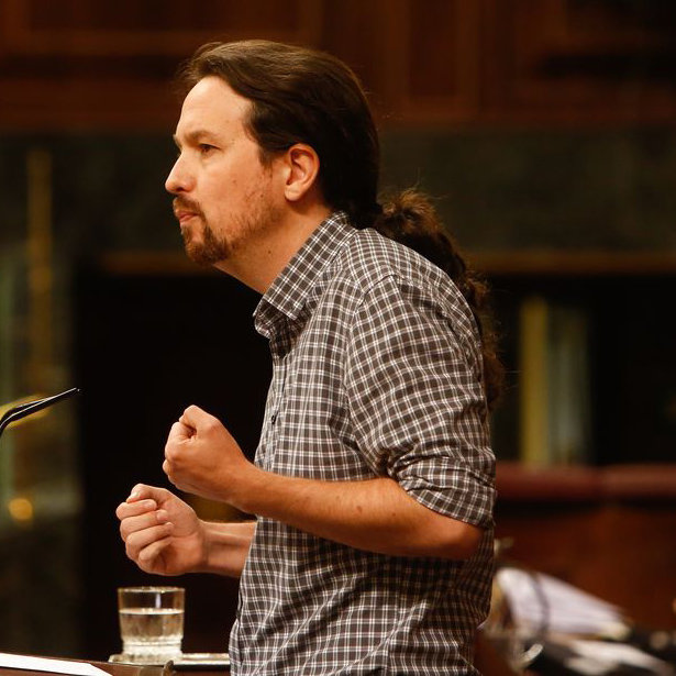 Pablo Iglesias, líder de Unidas-Podemos