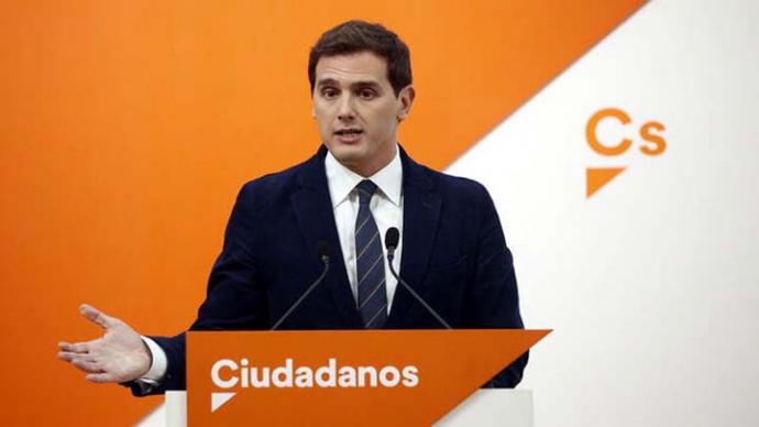 Ciudadanos critica los '100 pactos de la infamia' del PSOE con nacionalistas en seis comunidades autónomas