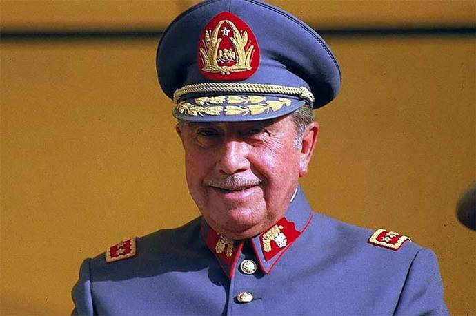 El ex dictador Augusto Pinochet