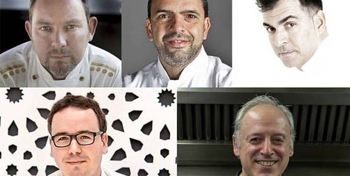 Nominados al Premio Mejor Jefe de Cocina 2016