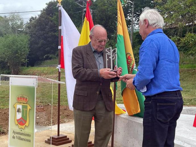 La Red de Patrimonio Industrial de Cantabria distinguió a Ricardo Pons